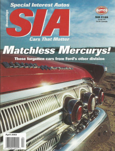 SPECIAL-INTEREST AUTOS 2002 APR - MERCURY SPECIAL, 4CV